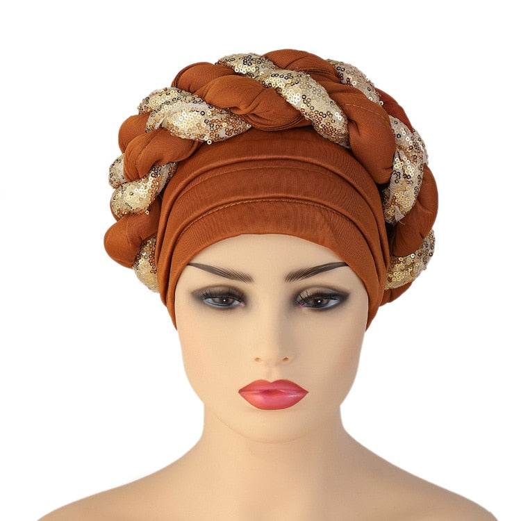 African Head Wrap Hat